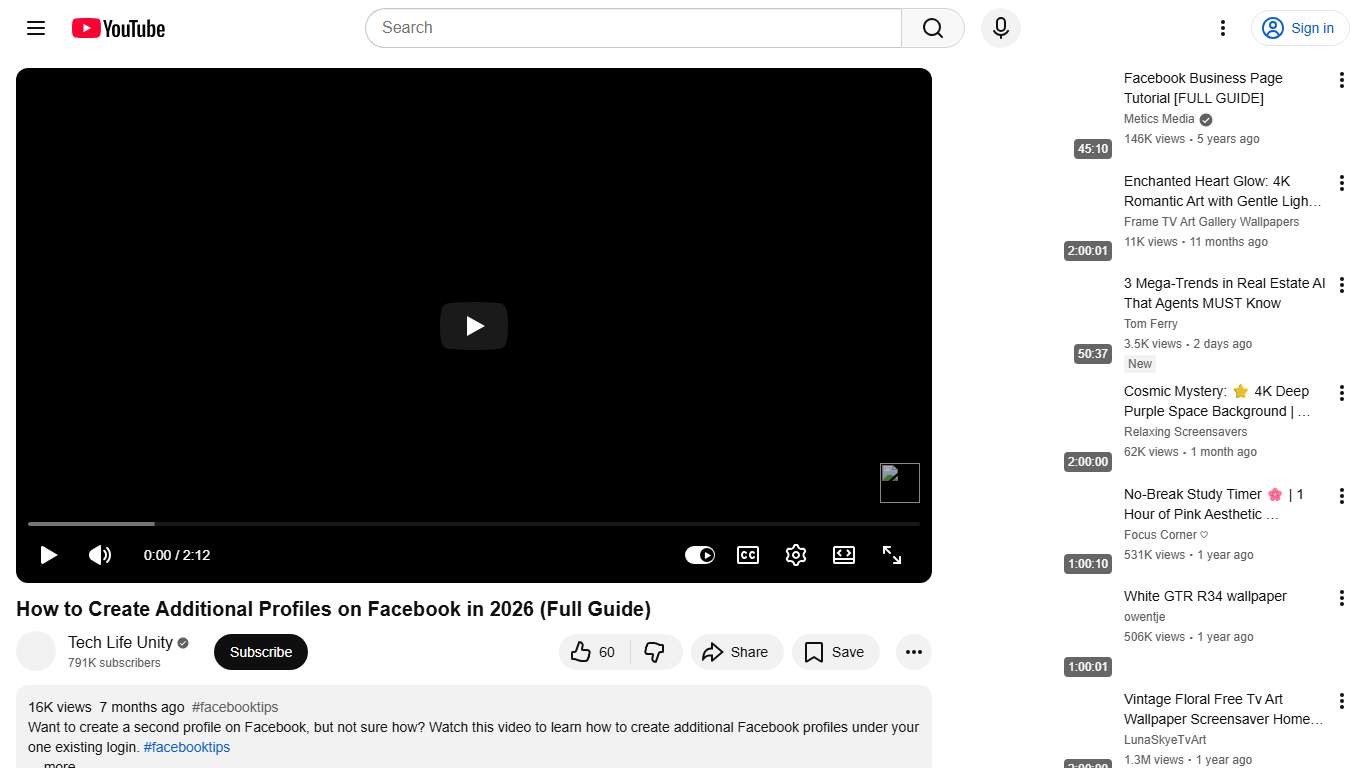 How to Create Additional Profiles on Facebook in 2026 (Full Guide) - YouTube